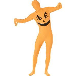 Second skin-dräkt, pumpa maskeraddräkt Second skin-dräkt, pumpa maskeraddräkt