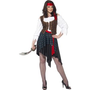 Piratkvinna - maskeraddräkt Piratkvinna - maskeraddräkt