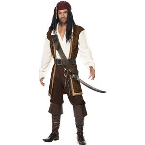 Seven seas pirate man - maskeraddräkt Seven seas pirate man - maskeraddräkt